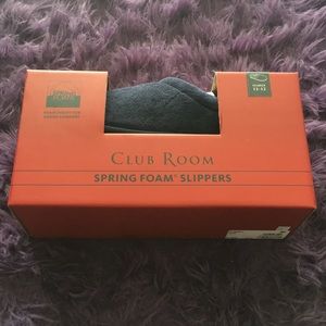 Mens Club Room Spring Foam Slippers